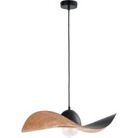 Sospensione decorativa Kapello nera/rame Ø55 E27 15W Sigma