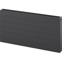Radiateur plat Mexen Line CVL22 600 x 1800 mm, connexion inférieure, 2848 W, anthracite - W622L-060-180-66