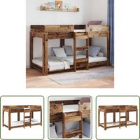 Chambre enfant - Lit Superposé pour Enfants Bois ancien 100 x 200 cm