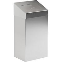 Abfallsammler mit Pushdeckel Volumen 50 l BxHxT 380 x 680 x