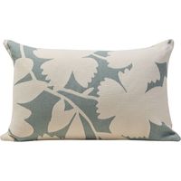 Housse de coussin en Jacquard chenille au motif floral FLAURIA