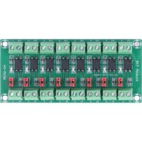 Optocoupler Isolement Board 8 Channel Driver Module isolé photoélectrique 817 3.6‑30V-Crezuo