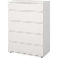 KIT CASSETTIERA NOVA 5 CASS 76,8X40X106,6CM BIANCO