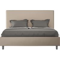Letto Matrimoniale 160x190 cm Senza Rete Focus Tortora