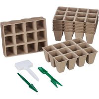 Cultivation pots 192 sets with accessories