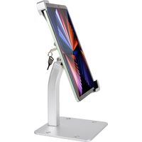 Support antivol en aluminium pour tablettes de 7 à 11 pouces, idéal pour les commerces, les magasins, les espaces de vente et les expositions. Compatible avec iPad Pro, Air, Mini, Galaxy Tab, Surface