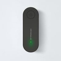 Purificateur d'air pour grandes pièces - Purificateur d'air domestique haut de gamme (noir UE)