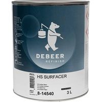 DeBeer 8-14540 HS SPACHTEL BLACK 3 lt