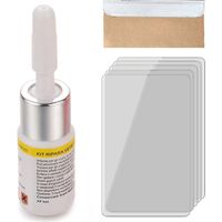 Kit de réparation de pare-brise avec résine de réparation pour les rayures sur le pare-brise de voiture