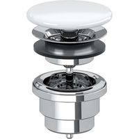 Villeroy & Boch - Nicht verschließbarer Ablauf, alpinweiß 68350001