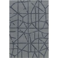 Tapis satin gris 8063 - 170 x 240 cm