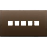 VIMAR - 22689.5.12 Platte 5Mx5 BS Flach dunkelbronze th.