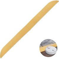 Rampe de seuil Rampe pour Robot aspirateur Rampe de seuil pour Tous Les Robots aspirateurs Rampe d'escalade assistée pour Robot aspirateur Rampe de seuil Flexible et Adaptable Jaune