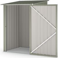 Casetta da Giardino Porta Attrezzi Acciaio Galvanizzato Porta Battente 100x104x160 cm Argento