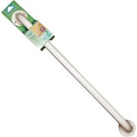 Godonnier Barra di sostegno in acciaio bianco 60 cm sicurezza