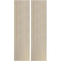 Home Heavenly® - Pack 2 paneles acústicos decorativos, reduce eco y sonido de la habitación. Color: Roble Nordish - Gris, Medida: 240x60 cm