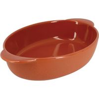 Ofenform Oval 27 x 16,5 cm Terrakotta - Octave - Menastyl