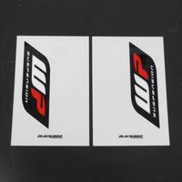 autocollant aufkleber schutz de fourche wp pour moto cross enduro