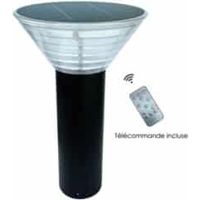 Borne solaire - 38 cm - 620 Lm - 3000/ 4000/ 6000 k - Noir - SBL4 - BF Light