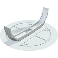 OBO Bettermann 2003227 Federdeckel (Ø x T) 70 mm x 1 mm 1 St.