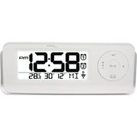 Réveil radiopiloté(e) Techno Line 09599 WT 498s blanc X45937