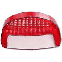 Lente de luz trasera para Suzuki GS500 CBR1100XX Blackbird Shadow Spirit 1100 VLX 600 CB600 Hornet - Rojo PC Edición Luz trasera de motocicleta 0618