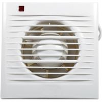 Ventilateur d'extraction de salle de bain, ventilateur d'extraction de mur silencieux, extracteur de ventilation pour cuisine et salle de bain (4") A