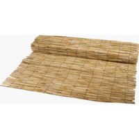 Werka Pro – Canisse en roseau naturel 1,5 x 10 m – Épaisseur 4-6 cm – Brise vue pour espaces privés – Système de fixation inclus