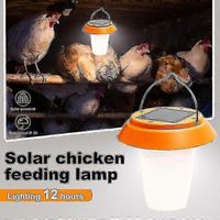 Ultrahelle LED-Solarlampe für Hühnerställe, ideal für Geflügelzuchtbetriebe (ZD OP)