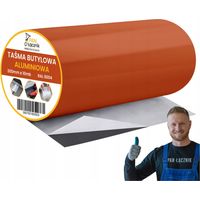 Bande Butyle De Toiture Aluminium, 300 mm x 10 m, RAL8004, Ruban D'Etancheite Pour Toiture