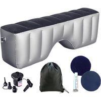Back Seat Gap Filler, 51.18 inches, Inflatable Seat Dog Extender for Cars, SUV Automobile Accessories with Material, Easy Inflation for Leg Filling, Foot Rest, Pet Travel, Outdoor, Camping