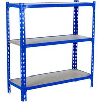 Simonrack Leichte Regal blau Holz 1000x900x300 mm