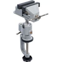 Etau de table pivotable inclinable machoires de 70 mm