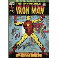 Grand sticker Iron Man 70 x 87 cm