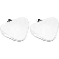 2 X Steam Mop Microfibre Cleaning Cloth Cover Pads Kit Fits Bionaire and Delta