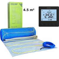 Kit de calefacción por suelo radiante 4.5 m² 170 W/m² + W390 termostato Wi-Fi programable