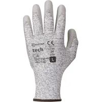 12 paires Gants de travail résistants aux coupures taille L Mercator