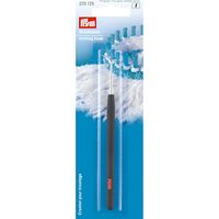 Prym 225125 Gancio per Maglieria con Impugnatura Morbida, Metallo, Nero, Taglia Unica