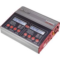VOLTCRAFT V-Charge 200 Duo Chargeur multifonction de modélisme 12 V, 230 V 10 A plomb, NiMH, NiCd, Li-polymère, Li-ion,