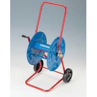 Carrello portatubo avvolgitubo metallo 50mt tubo da mm.16 irrigazione - Salone
