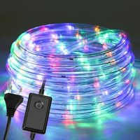 Guirlande Lumineuse LED Guirlande Lumineuse Extérieure/Intérieure Guirlande Lumineuse Colorée 20m