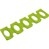 fridge Storage Mat Silicone Organizer(green), Wine Bottle Holder Beer Holder Mat For Storing Bottle Fridge Organization