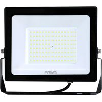 Arum Lighting – Projecteur LED 100W extérieur noir – 9000 lumens – IP65 – Éclairage 120° – Alimentation 220V – Carcasse en aluminium