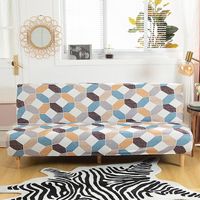 housse De Canap Sans Accoudoir Extensible,couverture De Canap Sans Bras Universel Tout Couvert Canap Pliant Protecteur,facile Installer Et Nettoy