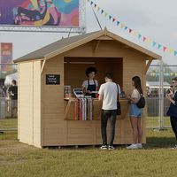 Bertilo Loglap Market Stall / Kiosk 8x6
