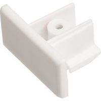 1F copertura terminale per binari monofase bianco pz..10