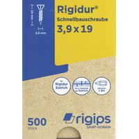 Schnellbauschrauben 3,9 x 19mm Gipsplatten & Estrichelemente