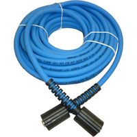 UBERFLEX™ Tuyau de nettoyeur haute pression résistant aux plis 6,35 mm x 50 pi 3 100 PSI avec (2) 22 mm