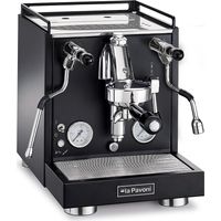 La Pavoni LPSCVB01EU, Semiprofessionelle Kaffeemaschine Cellini Evolution, Schwarz matt
