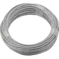 dörner + helmer 190381 cuerda de acero galvanizado 3 mm 20 m